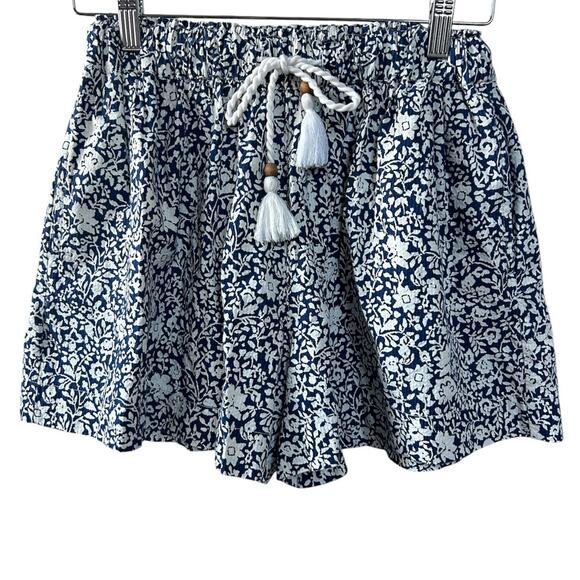 Faherty Marina Seersucker Short In Navy Sunrise Floral Size XXS Gently Used - Picture 3 of 7